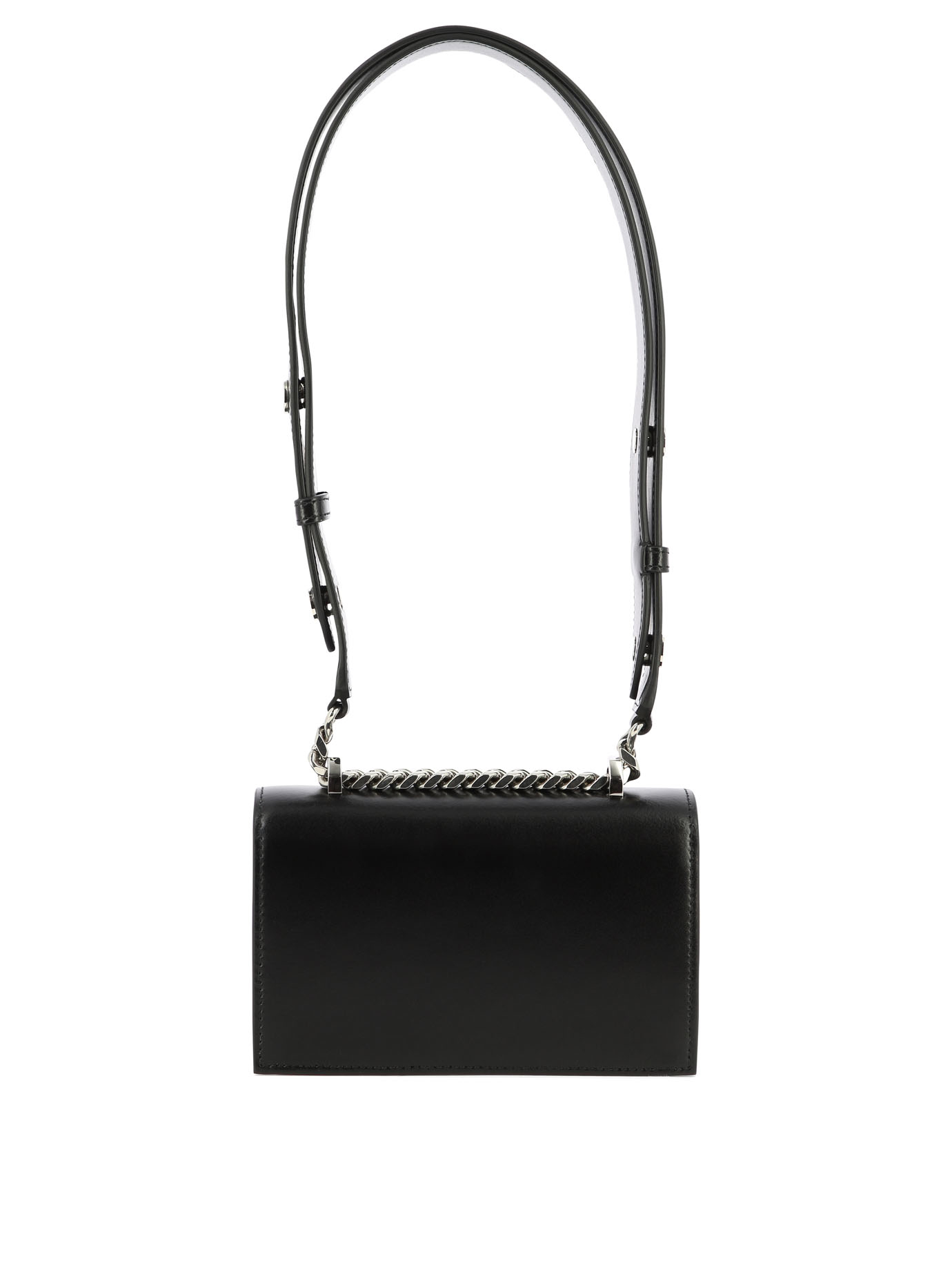 ALEXANDER MCQUEEN The Biker Mini Jewelled crossbody bag